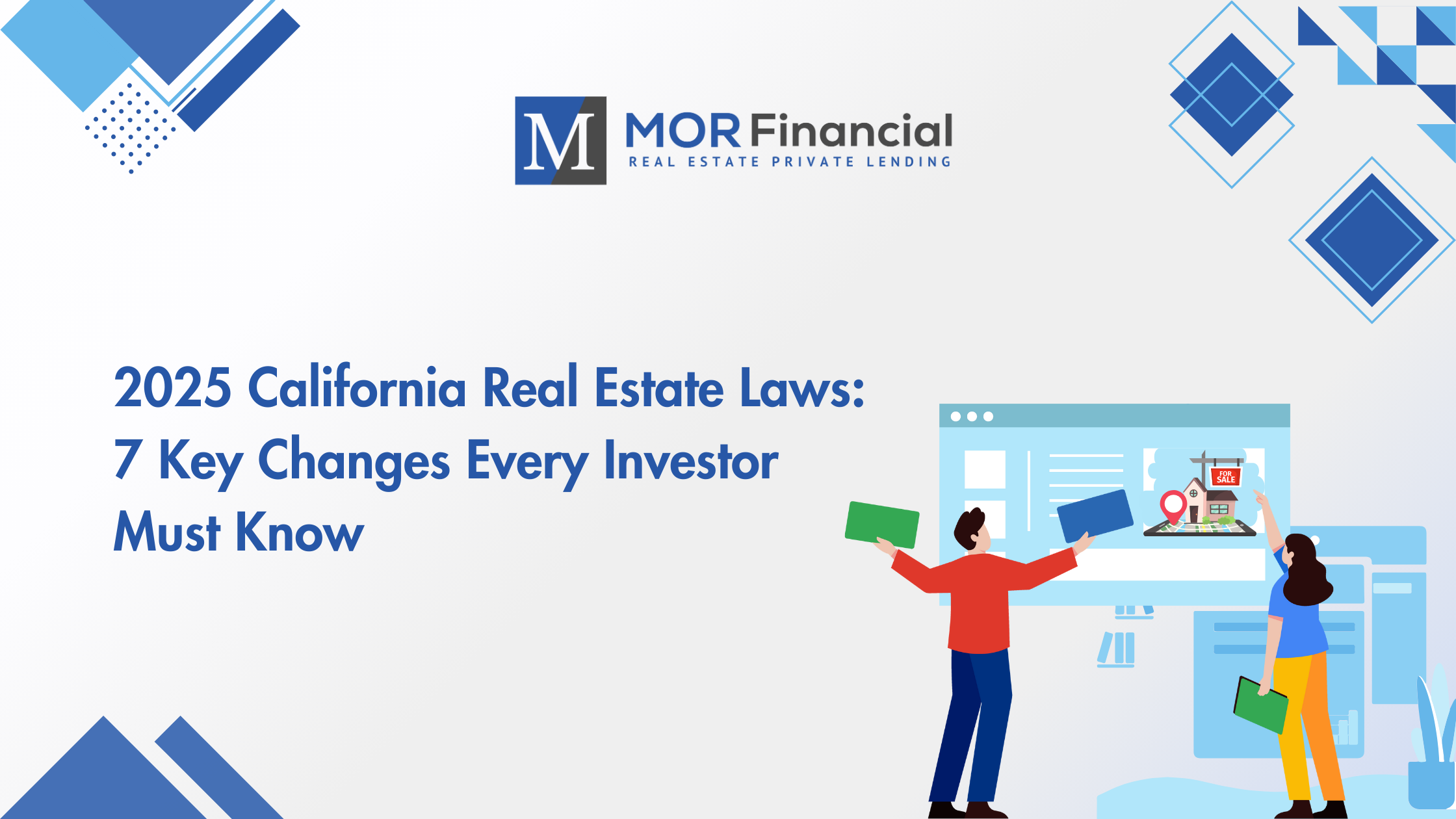 Real estate fund, Private real estate loans, Trust deed investing, California Real Estate Laws
