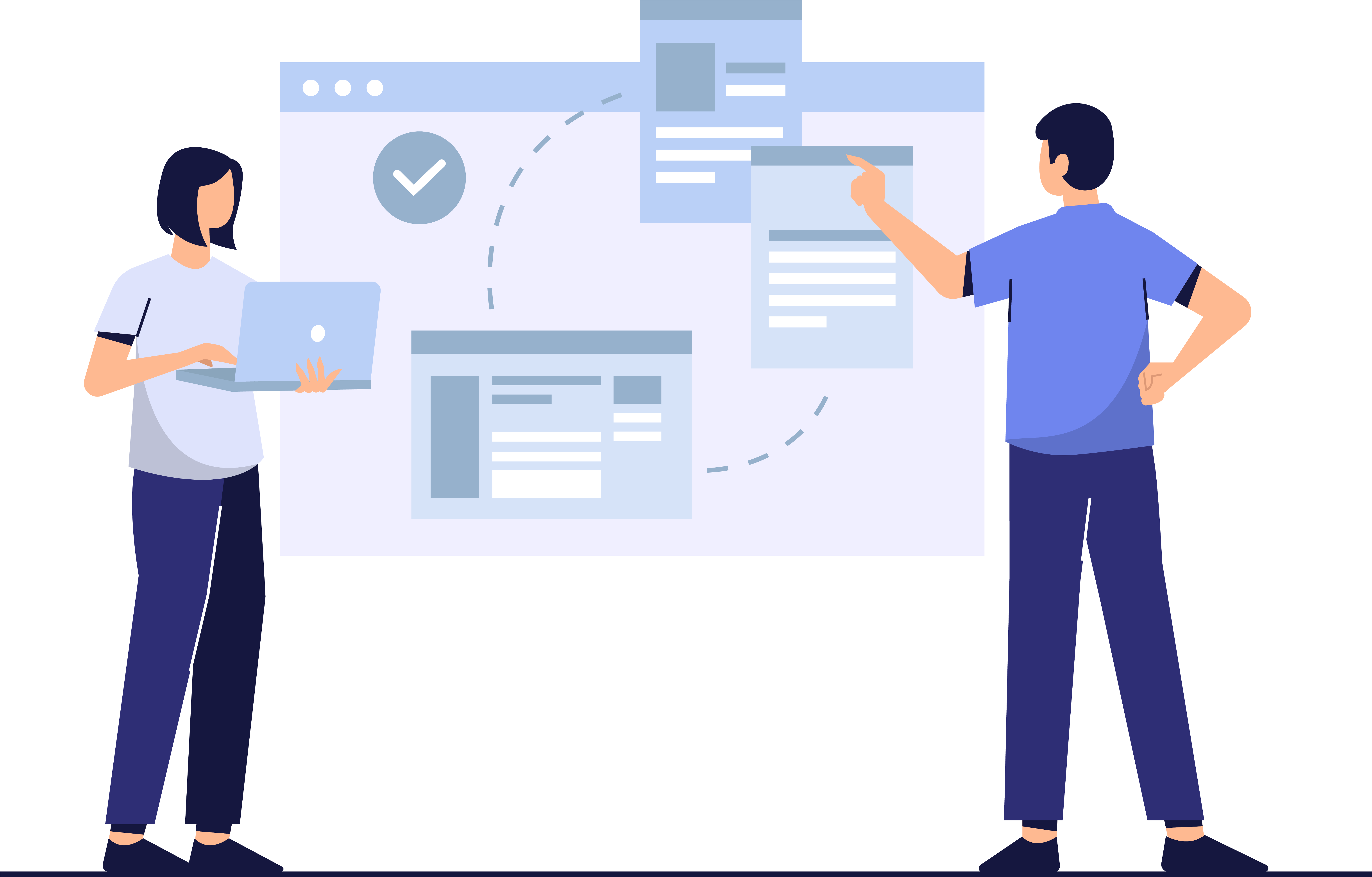 Business Teamwork Office Illustration 5